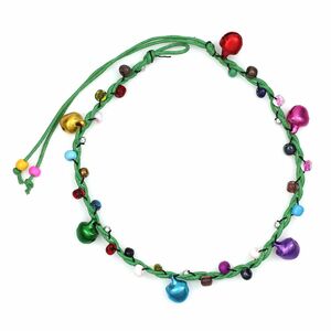 Handmade Anklet with colourful metallic beads