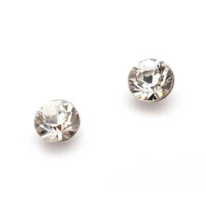 Austrian crystal stud earrings with Sterling Silver posts and backs